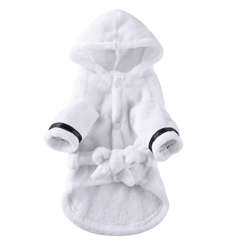 Bathrobe Dog Pajamas Sleeping Drying Towel