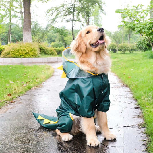 Dog Raincoat Funny Costume 3X - 8X